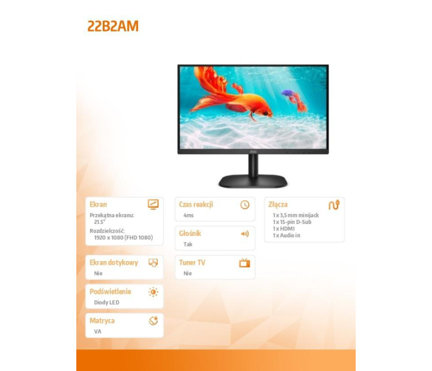 AOC 22B2AM - 637283 - zdjęcie 8